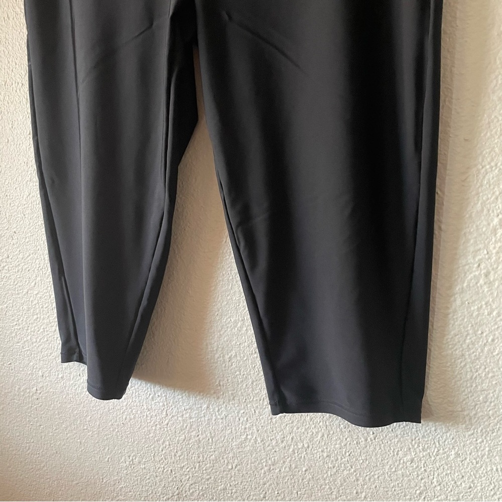 Ulla Popken Liquid Knit Pull on Capri Pants Women’s Plus Size 20 Black Sleek EUC - Picture 3 of 8